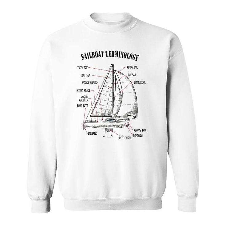 Funny And Completely Wrong Sailboat Terminology Sweatshirt