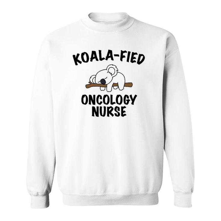 Funny Nursecute Koala Oncology Nurse Gift Sweatshirt