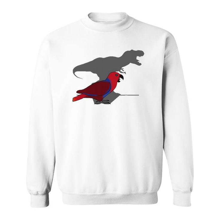 Funny Parrot Owner, Birb Memes,Rex Female Eclectus Sweatshirt