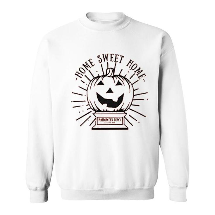 Funny Sweet Home Pumpkin Graphic Sweatshirt