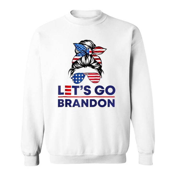 Funny TRump BIden Tee Let's Go Brandon Letsgobrandon 2021 Raglan Baseball Tee Sweatshirt