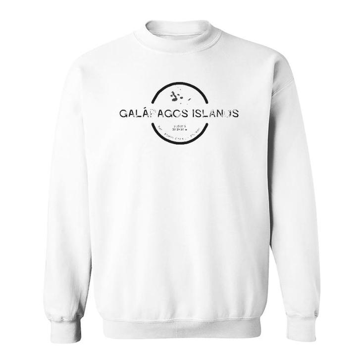 Galapagos Islands Graphic Retro Vintage Sweatshirt