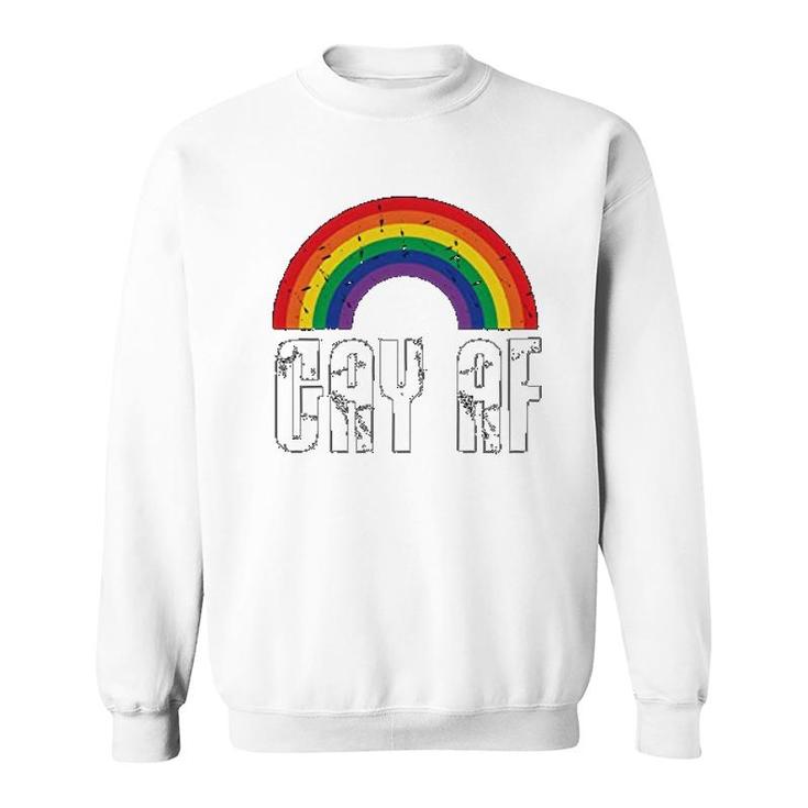 Gay Pride Rainbow Flag Gift Sweatshirt