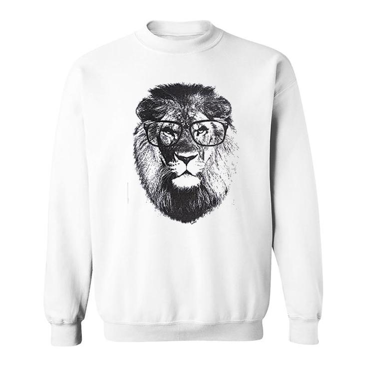 Geek Lion King Of Jungle Sweatshirt