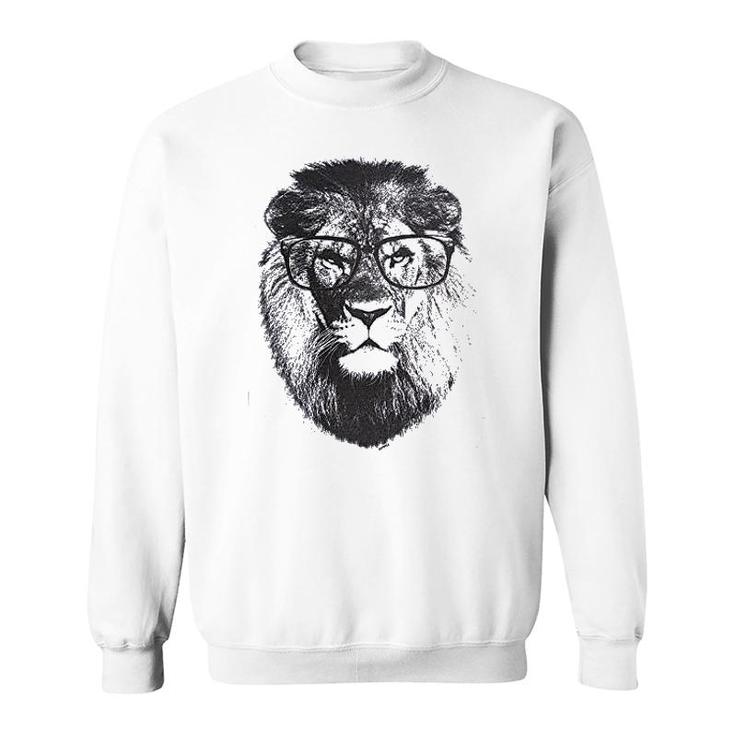 Geek Lion King Of Jungle Sweatshirt