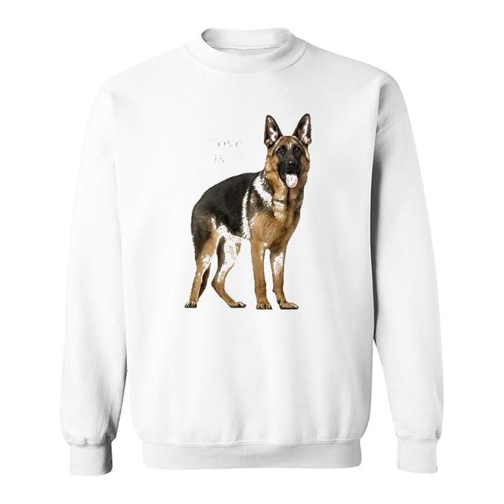 German Shepherd  Shepard Dog Mom Dad Love Pet Puppy Tee  Sweatshirt