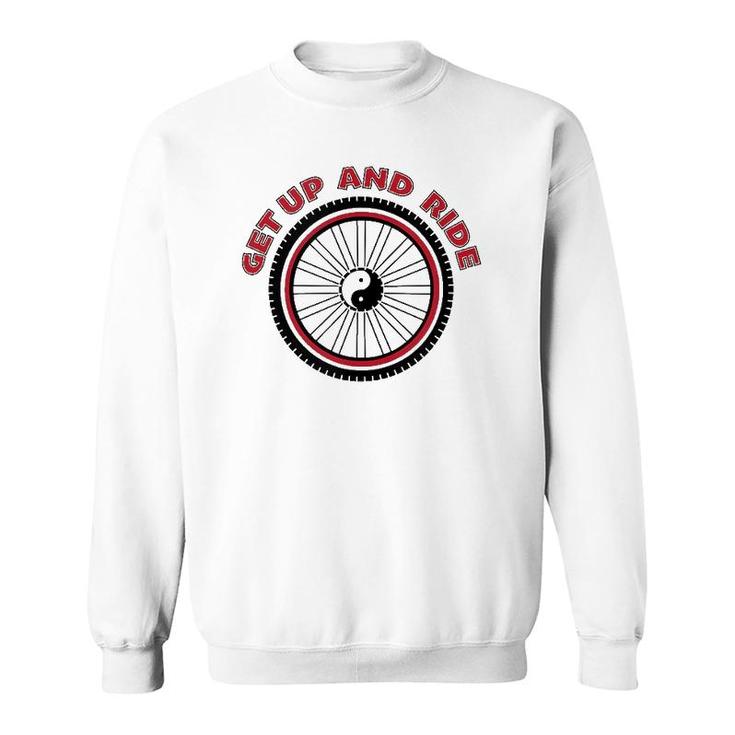 Get Up And Ride The Gap And C&O Canal Book Sweatshirt