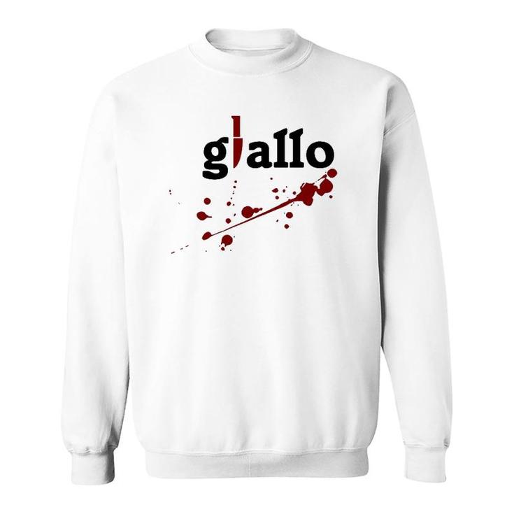 Giallo Italian Horror Movie T Sweatshirt