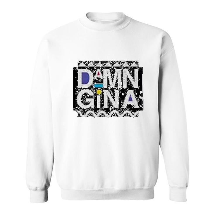Gina Retro 90s Clothing Funny Sweatshirt