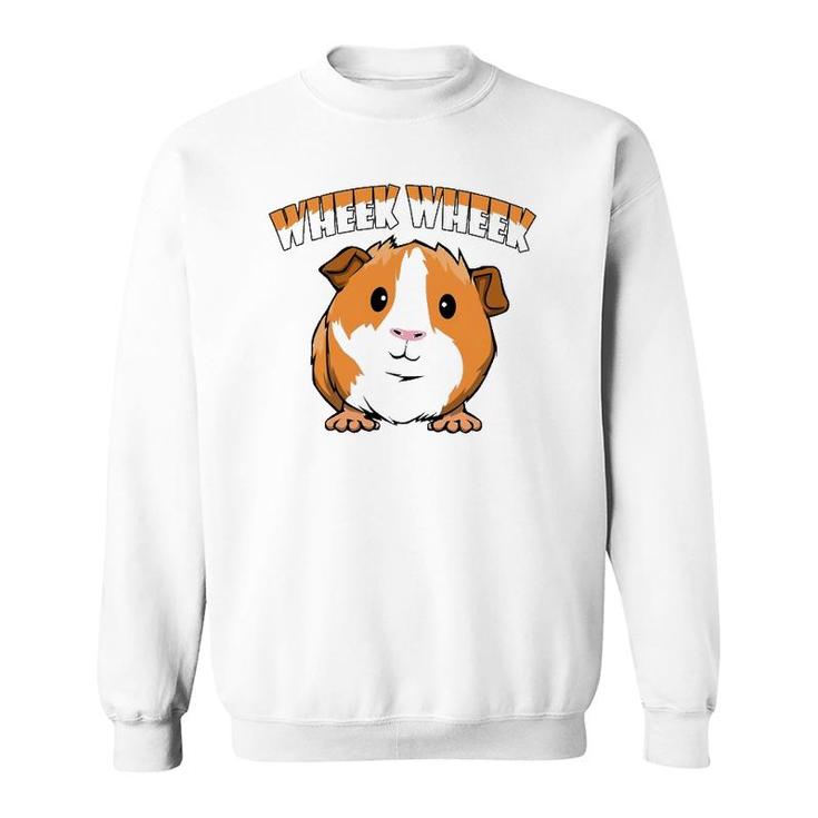 Guinea Pig Wheek Pigs Cavy Lover Guinea Pig Mom Sweatshirt
