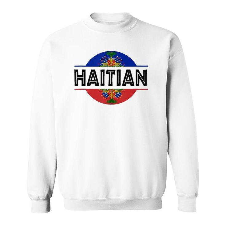 Haitian Flag Haiti Coat Of Arm Haiti Day Pride  Sweatshirt