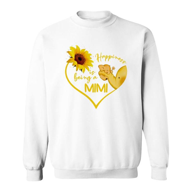 Happiness Is Being A Mimi Sunflower Sweatshirt