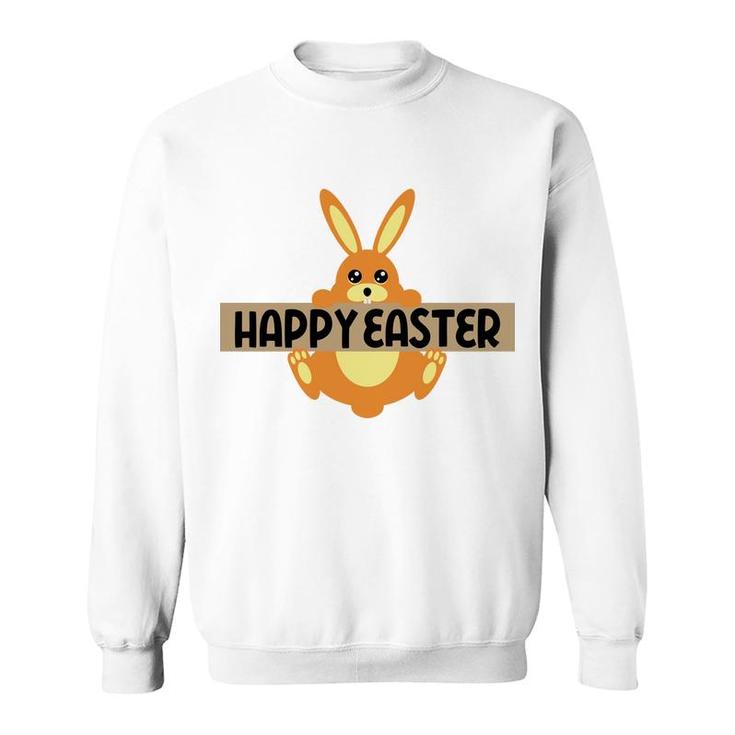 Happy Easter With Bunny Sweatshirt