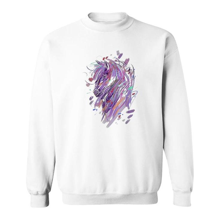 Horse Horseback Riding Horse Lover Sweatshirt