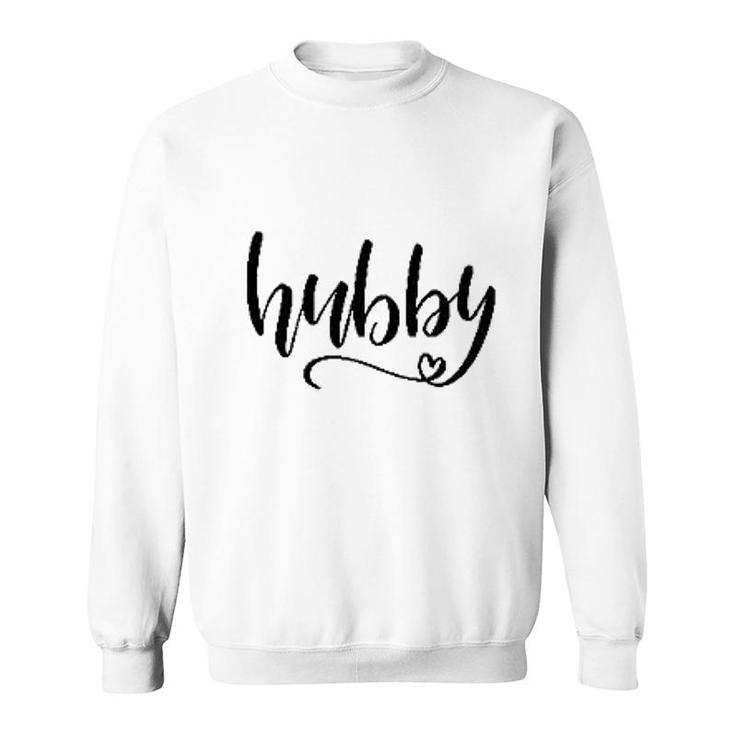 Hubby Matching Couple Sweatshirt