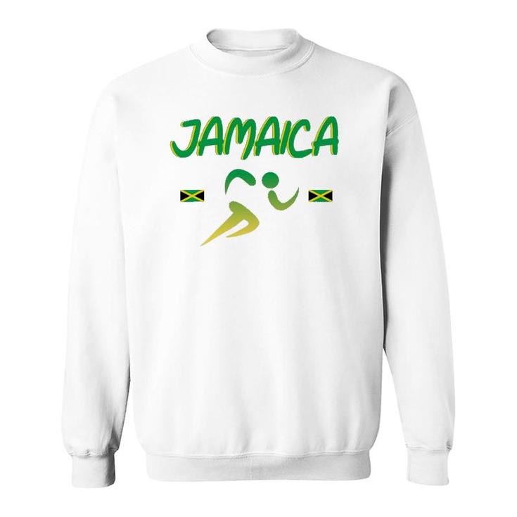 Jamaica Pride Track And Field Running Souvenir Sweatshirt