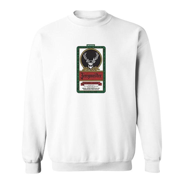 Jerry Garcia Inspired Jerrymeister Sweatshirt