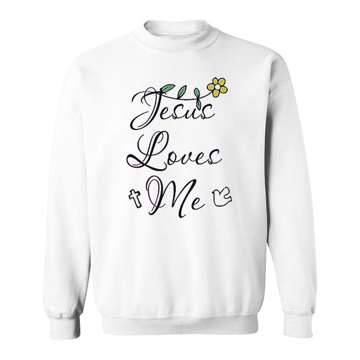 Jesus Loves Me Christian Sweatshirt