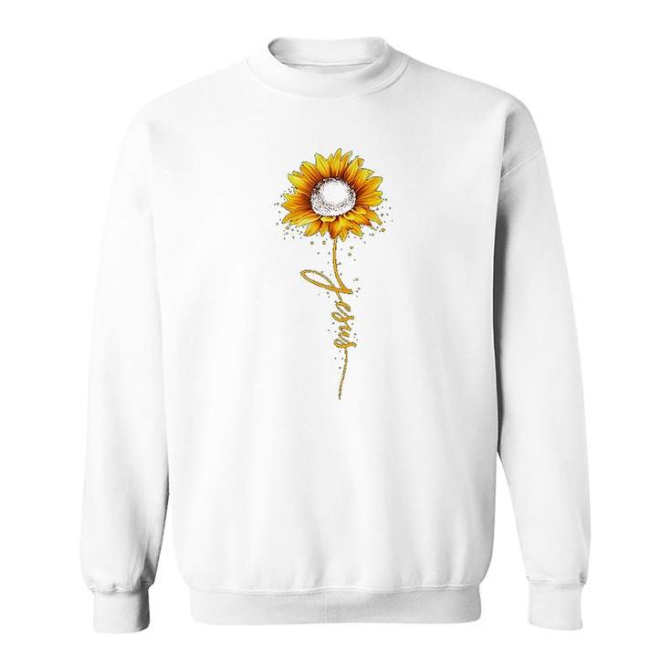 Jesus Sunflower Sweatshirt