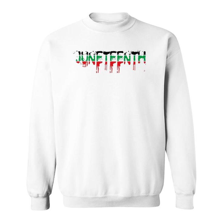 Juneteenth Is My Independence 1865 Women 4Th July Love Sweatshirt