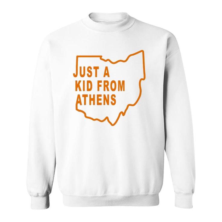 Just A Kid From Athens Ohio Cincinnati Joe Brr Tee Sweatshirt