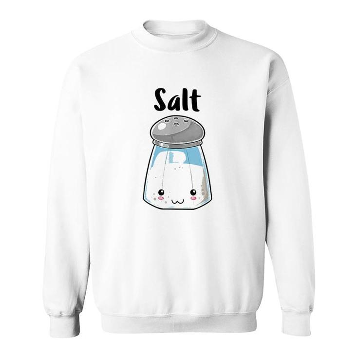 Kawaii Salt Pepper Halloween Costume Best Friend Sweatshirt