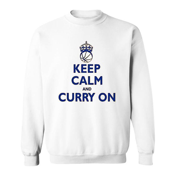 Keep Calm And Curry On Sweatshirt