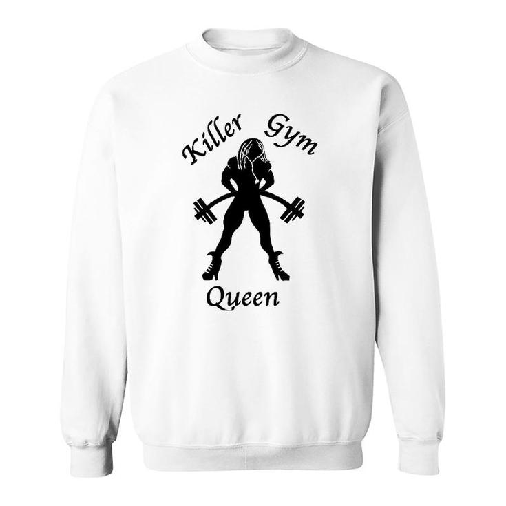 Killer Gym Queen Vintage Sweatshirt