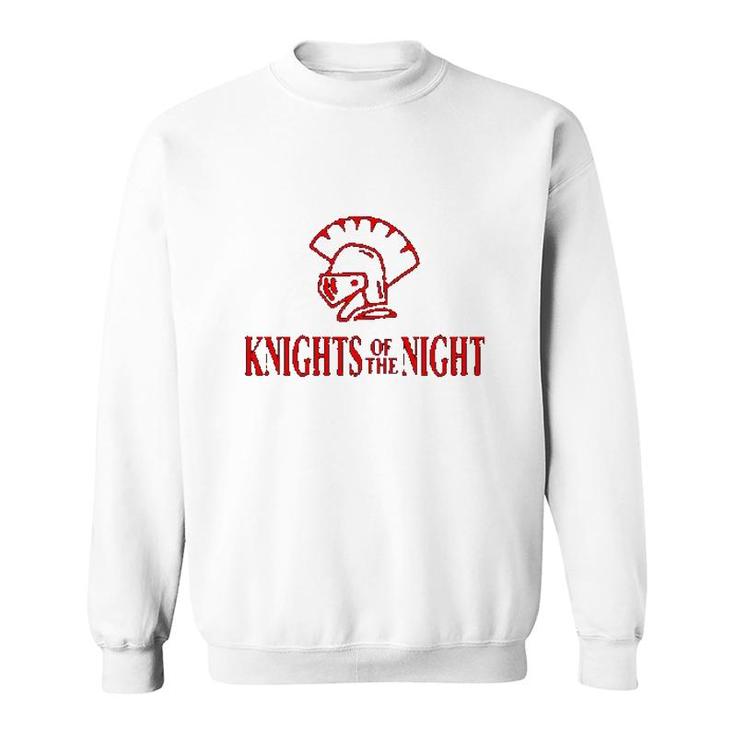 Knights Of The Night Funny Halloween Costume Unisex Plus Red Beanie Sweatshirt