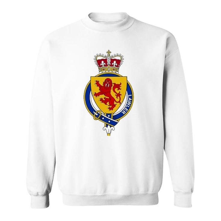 Lawler Coat Of Arms - Family Crest Sweatshirt