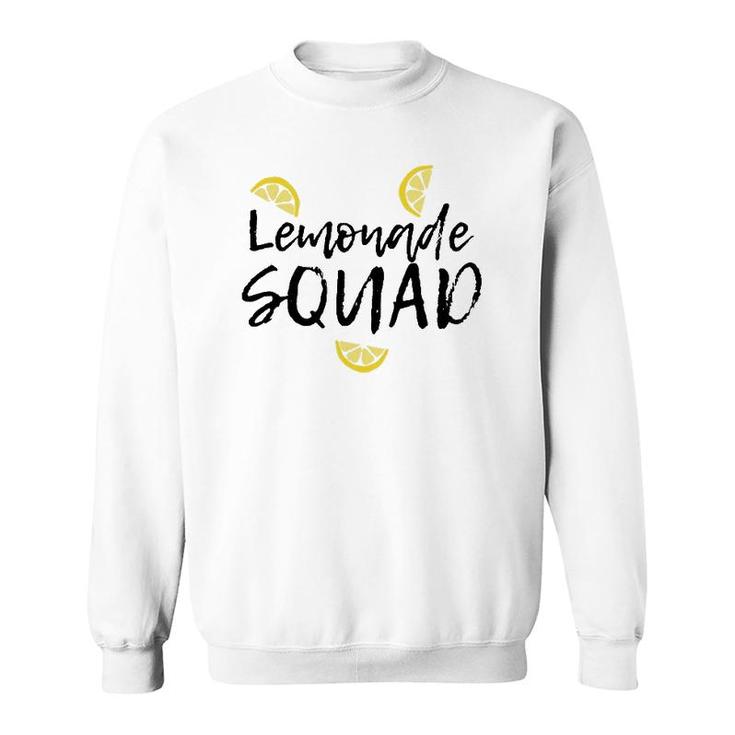 Lemonade Squad Summer Beach Mix Drink Lovers Sweatshirt