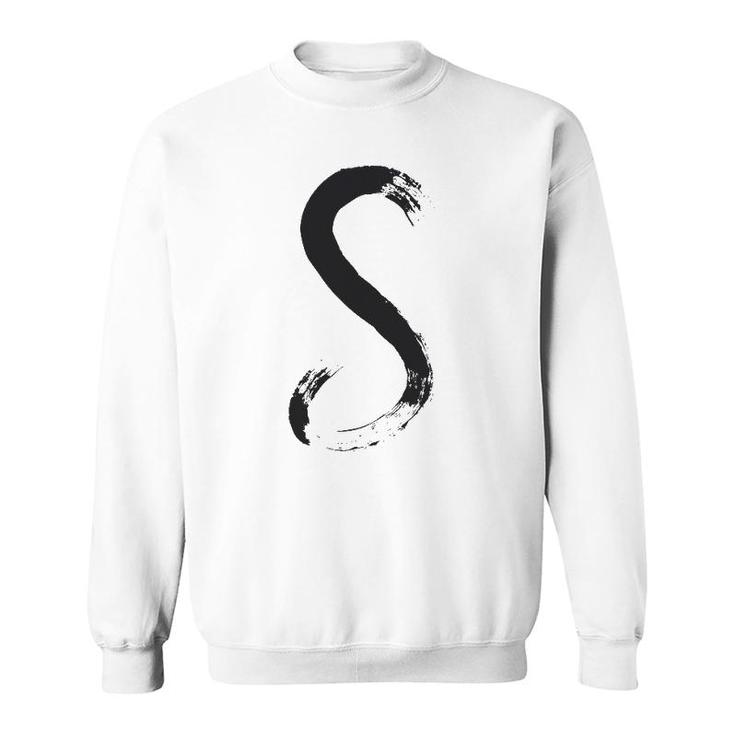 Letter S Alphabet Initial Of Names And Words Spelling Sweatshirt