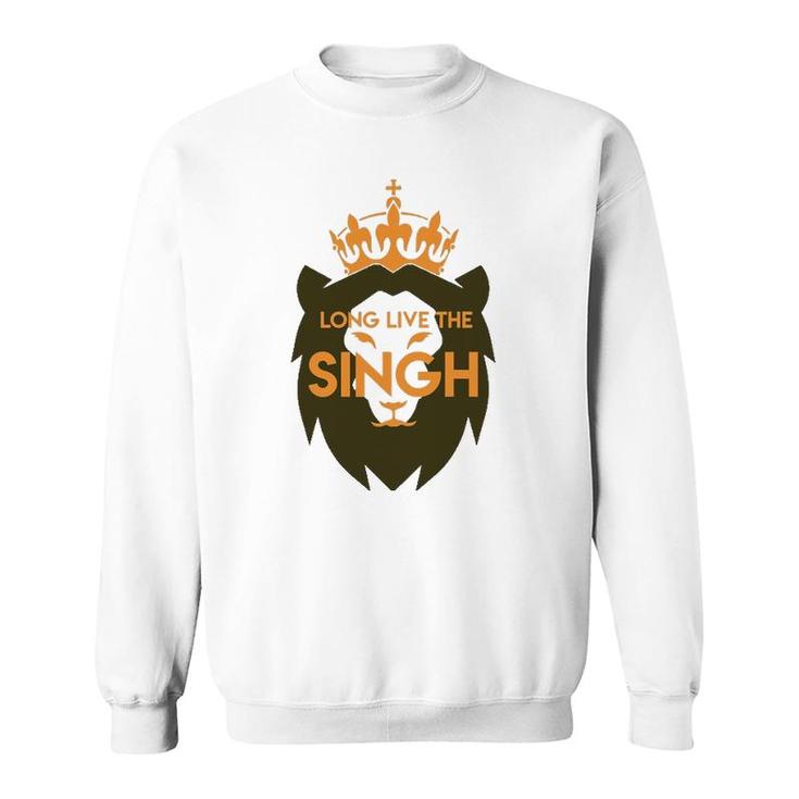 Long Live The Singh Lion Raja Sweatshirt