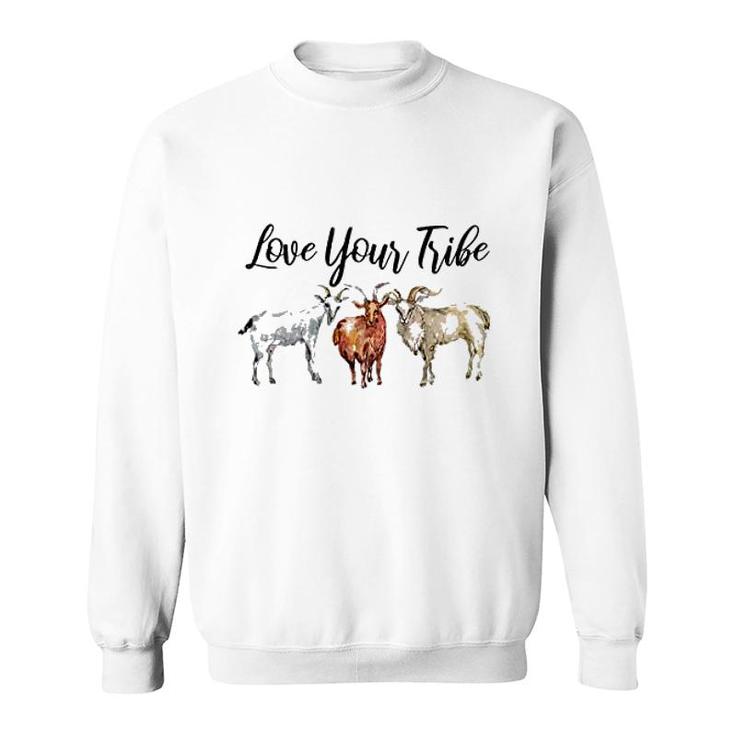 Love Your Tribe Gift For Farmer Sweatshirt