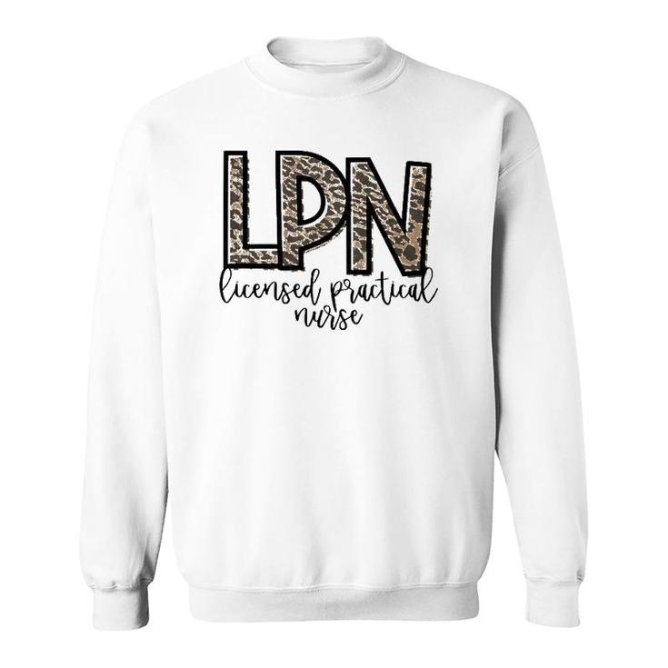 Lpn Licensed Practical Nurse Cute Nurse Sweatshirt