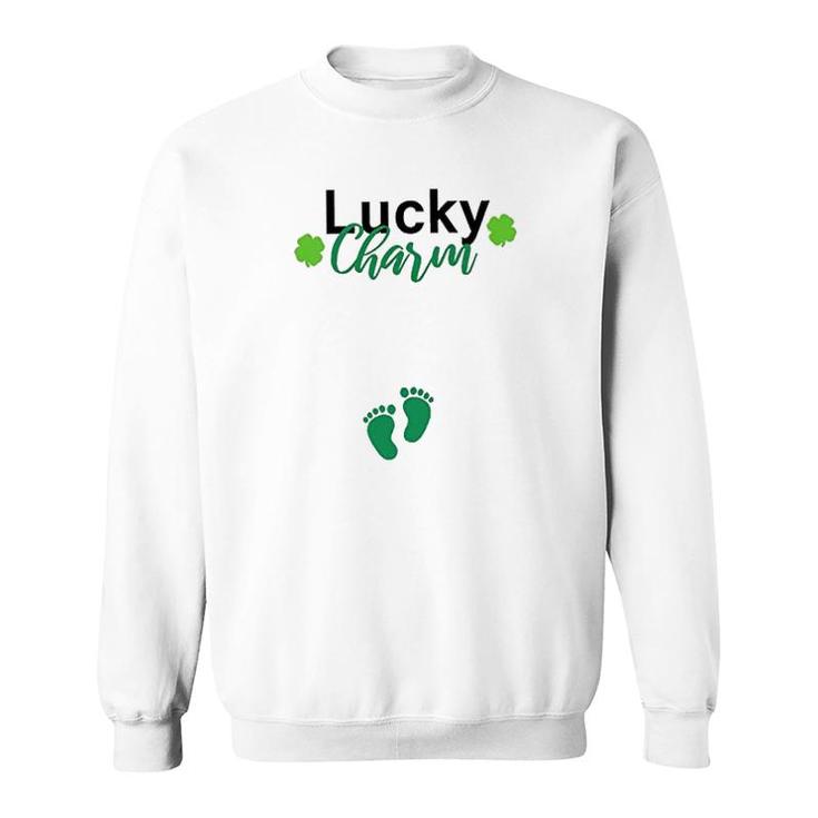 Lucky Charm St Patricks Day Sweatshirt