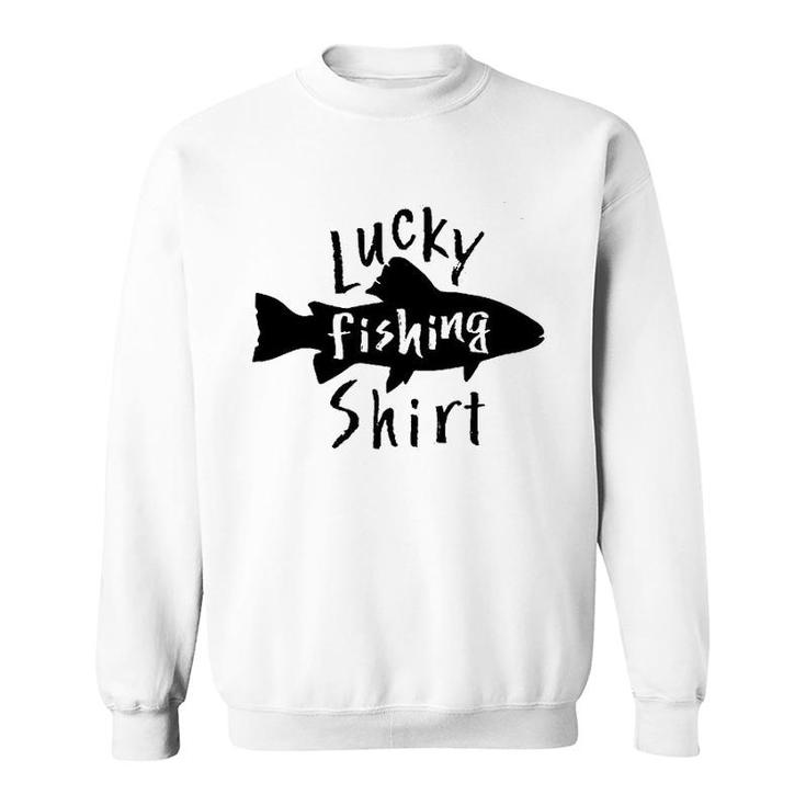 Lucky Fishing Fish Sweatshirt