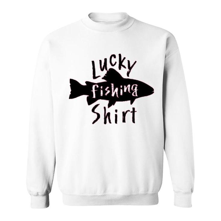 Lucky Fishing Fish Youth Sweatshirt
