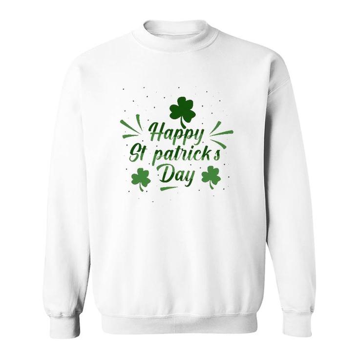 Lucky Shamrock Gift St Patrick's Day Sweatshirt