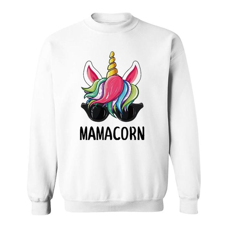 Mamacorn Mom Funny Unicorn For Mother's Day Gifts Sweatshirt