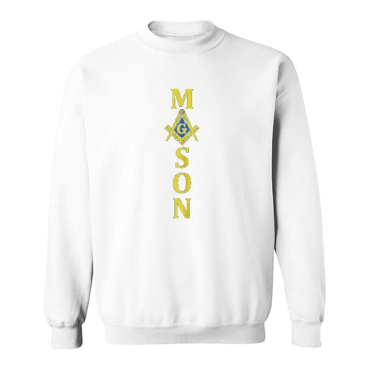Mason Square  Compass Freemason Sweatshirt