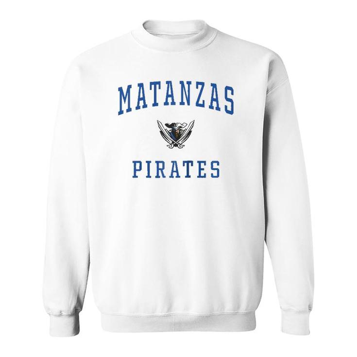 Matanzas High School Pirates Raglan Baseball Tee Sweatshirt