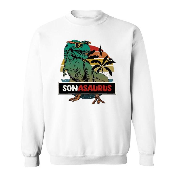 Matching Family Sonasaurusrex - Son Sweatshirt