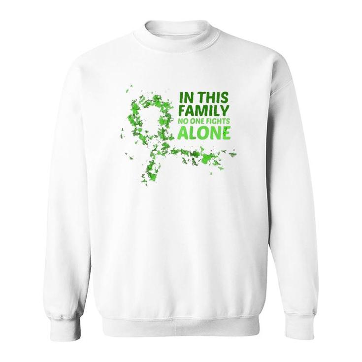 May Mental Health Awareness Month Green Ribbons Family Gift Raglan Baseball Tee Sweatshirt