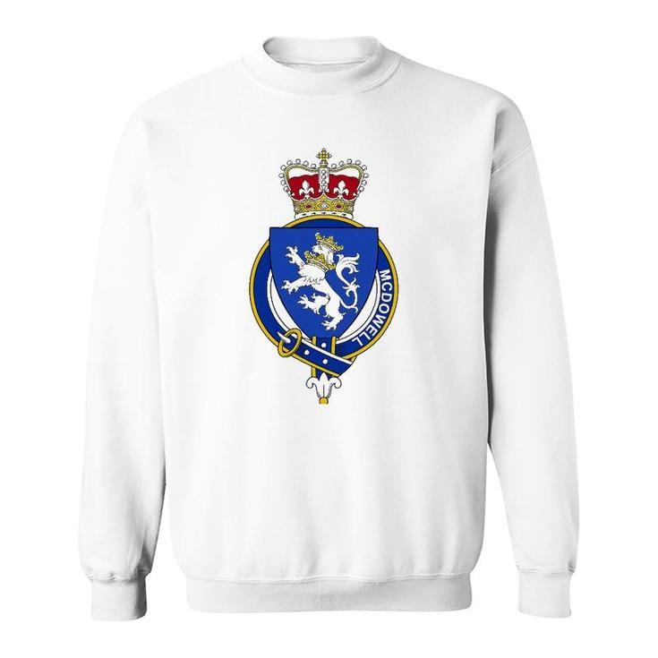 Mcdowell Coat Of Arms - Family Crest Sweatshirt