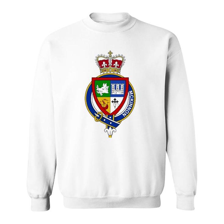 Mckinnon Coat Of Arms Family Crest Sweatshirt