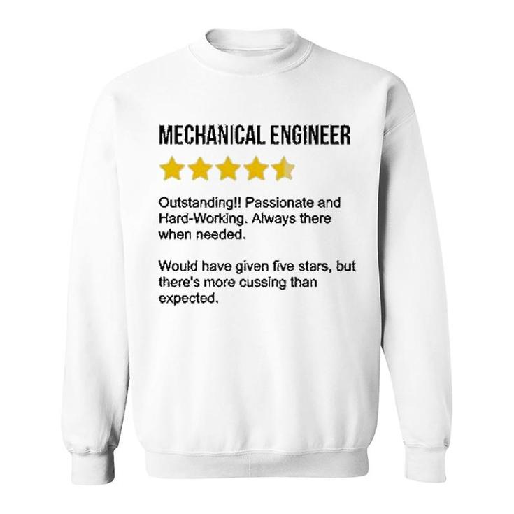 Mechanical Engineer Review Sweatshirt