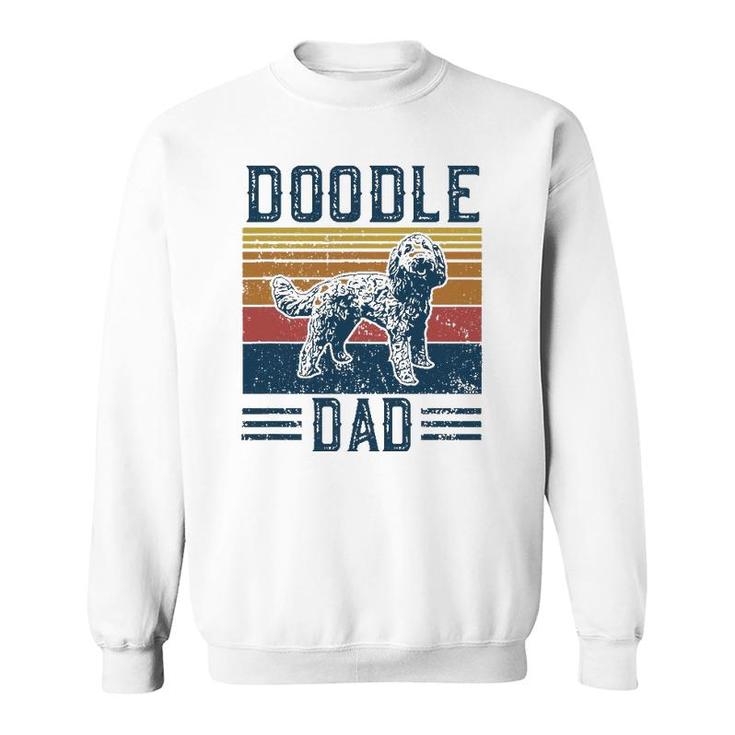 Mens Funny Vintage Doodle Dad - Aussie Doodle & Goldendoodle Sweatshirt