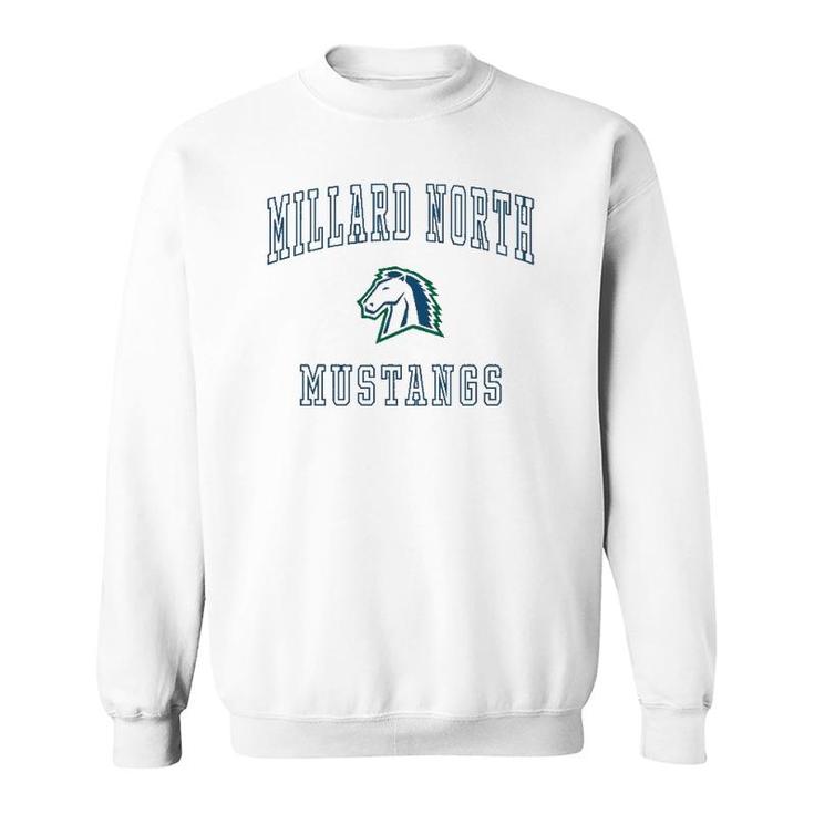 Millard North High School Mustangs Sweatshirt