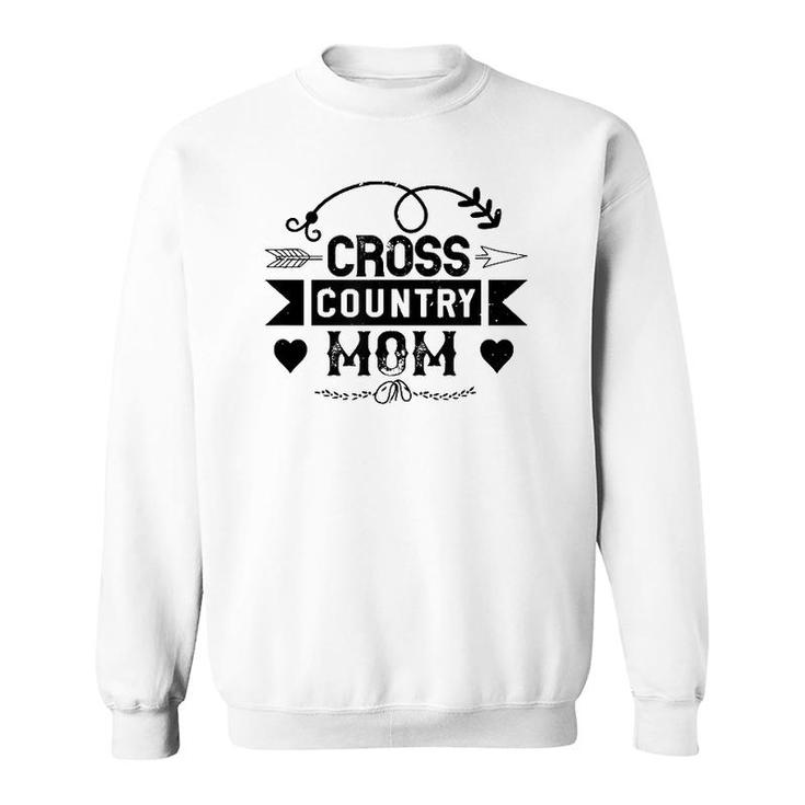 Mom Mother's Day Gift - Cross Country Mom Sweatshirt